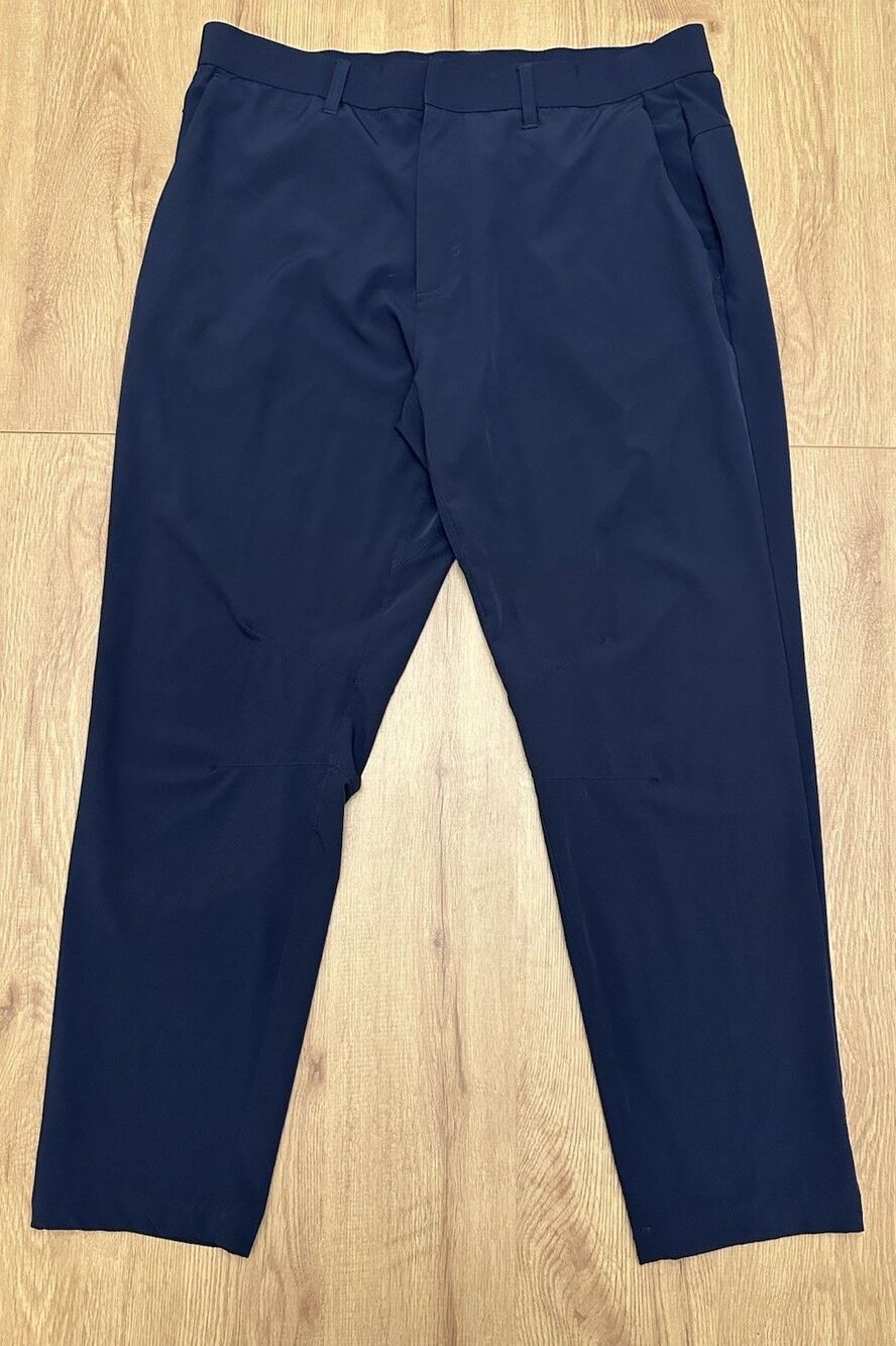 Fabletics Pants Mens 36x32 The Only Performance Casual Golf Classic Stretch Blue